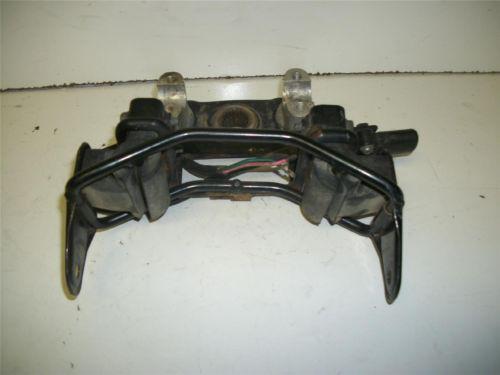 84 honda trx 200 a head light bracket w / top clamp xh