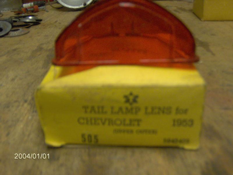 53,1953,chevy,chevrolet tail light lens