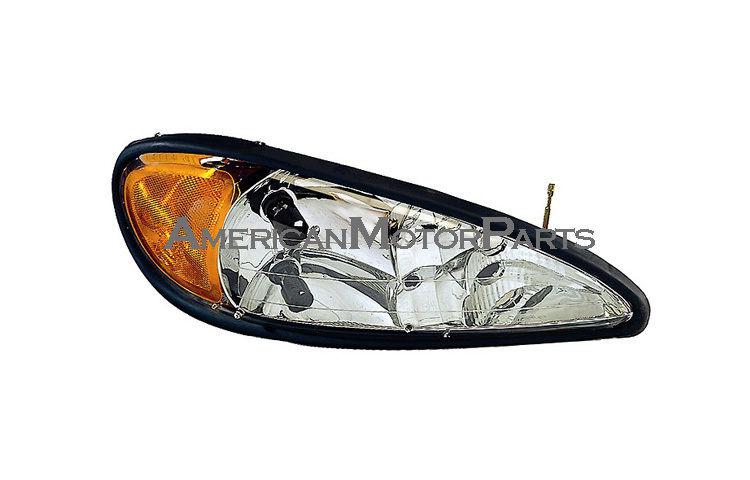 Right passenger side replacement headlight 99-05 pontiac grand am - 22672208