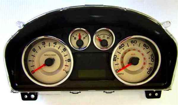 08 ford edge speedometer speedo cluster mph 74k oem lkq