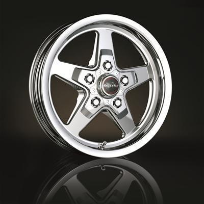 Racestar industries 92 drag star direct drilled polished wheel 92-580150dp