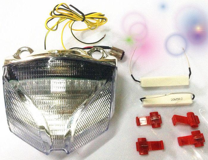 Clear led tail light integrated signals mv agusta sprada f4 f1000 brutale strada