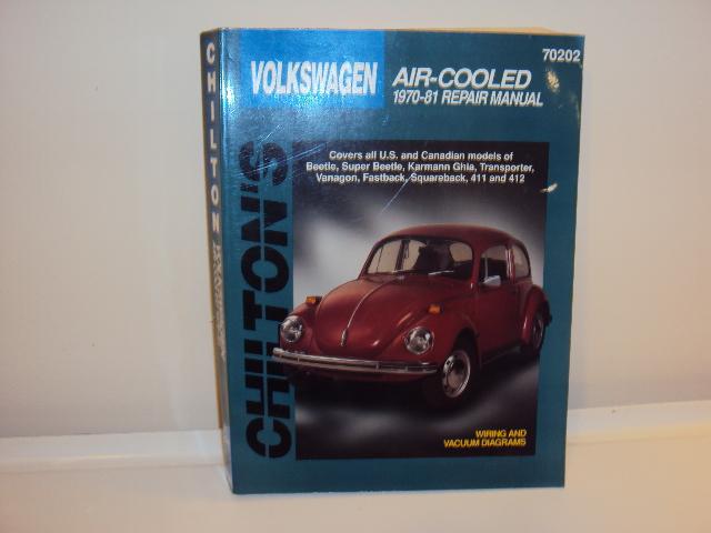 Chilton's vw-bug air cooled 1970-81 repair manual