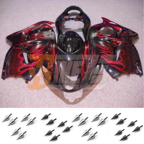 Free bolt kit! injection fairing kit for suzuki hayabusa gsxr 1300 1999-2007 pad