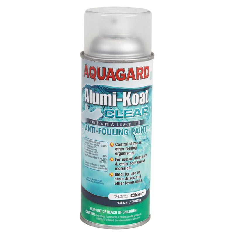 Aquagard 71310 ii alumi-koat spray f/outboards & outdrives - 12oz - clear