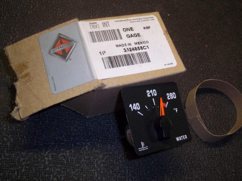 New oem  international  water temp  gage pn 3524858c1 