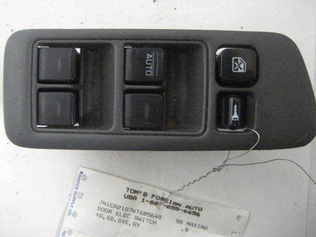 Drivers window switch 1998 98 nissan maxima 12511