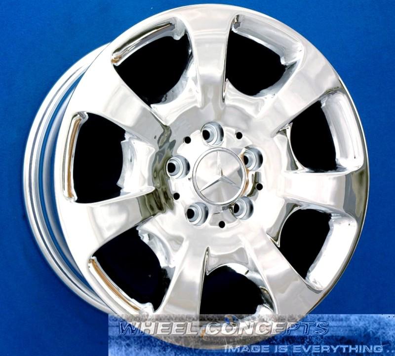 Mercedes c320 c240 16 inch chrome wheel exchange c 320 240 16" rims