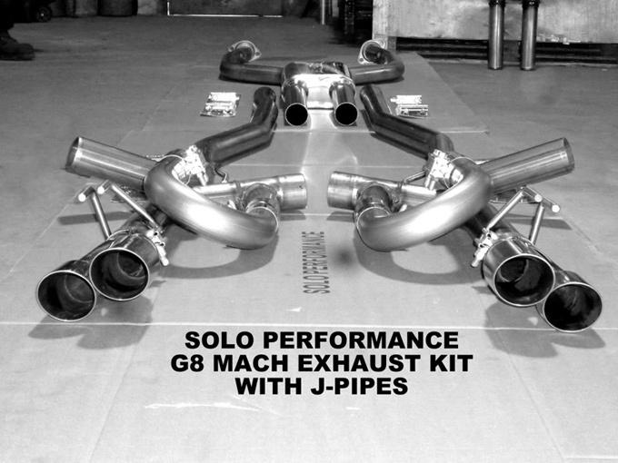 Solo performance cat back exhaust  pontiac g8 gt gxp  08 09 mach 