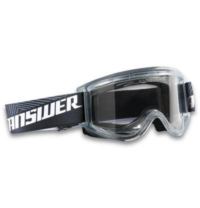 Answer youth clear dirt bike motocross helmet goggles mx atv