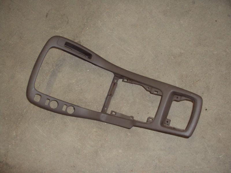 92-00 lexus sc300 sc400 center console upper trim tan