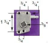 Wcm-window components wcm side mount operator right hand. 715pr