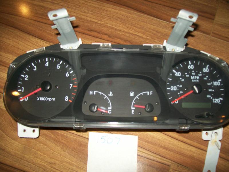 01,02 kia sportage speedometer speedo instrument cluster gauge mt