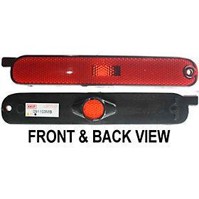 Chevy lumina 95-01rear side marker lamp lh, lens and housing