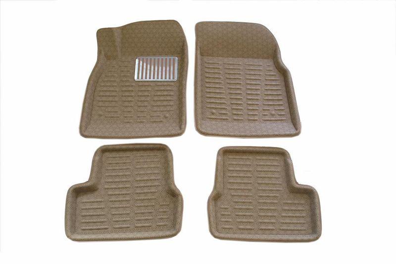 Custom fit rubber floor mats for chevy cruze  2008-2013
