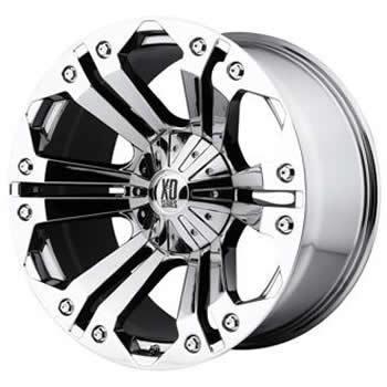 20x10 chrome xd xd778 monster 8x6.5 -12 wheels nitto trail grappler 295/55/20