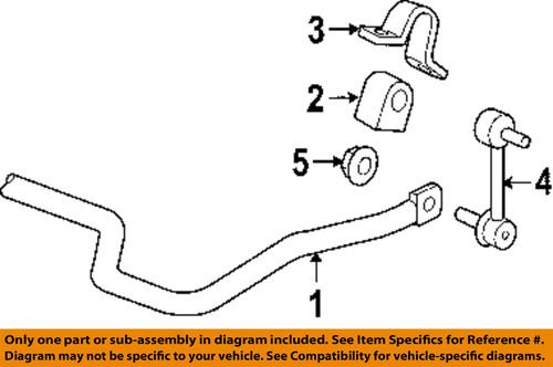 Gm oem 11517996 front suspension-top nut