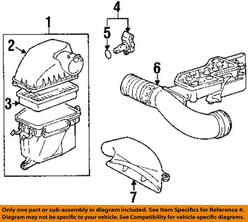 Toyota oem 2220415010 mass air flow sensor