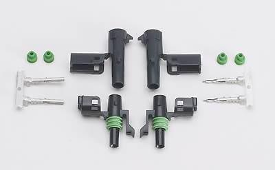 Painless wiring 70401 weatherpack connectors 1-wire kit plastic black kit