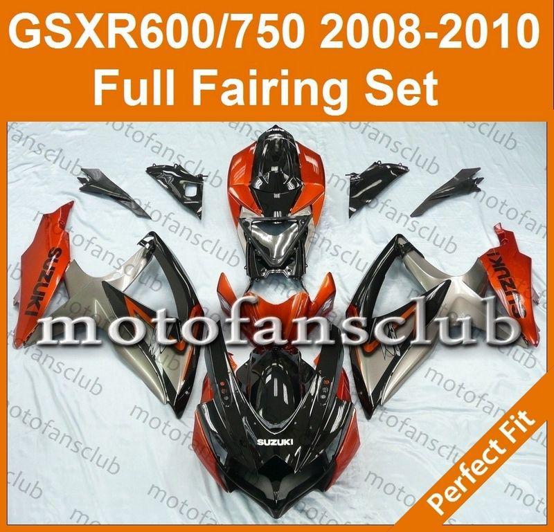 Fit suzuki gsxr 750 gsxr 600 08 09 10 gsx-r 2008 2009 2010 fairing #17 c