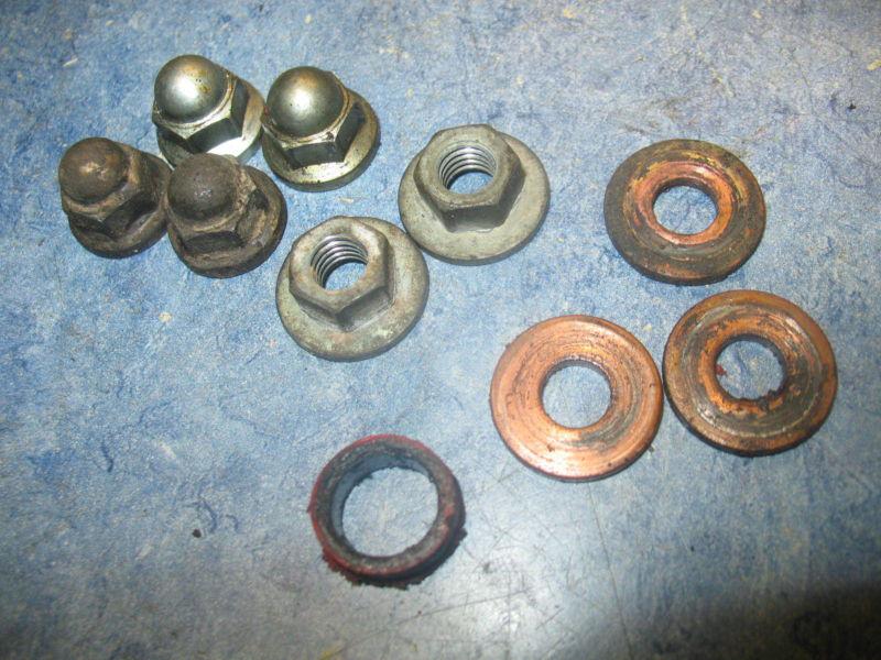 Cylinder head mount nuts 1980 honda xl500 s xl500s xl 500 80