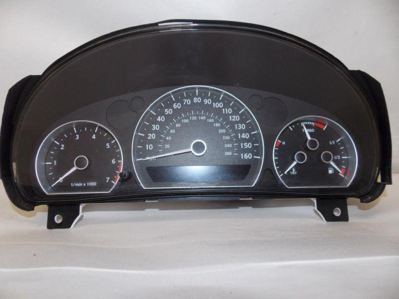 06-07 saab 9-5 142k instrument cluster speedometer 2006 2007 #7194