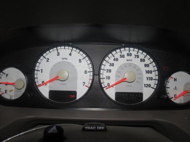 2004 dodge stratus 89392 miles speedometer instrument cluster gauges 2416399