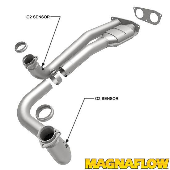 Magnaflow catalytic converter 93607 chevrolet,gmc c2500,c2500