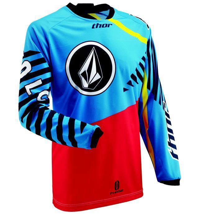 Thor 2013 youth phase volcom mx motorcross atv jersey m medium new