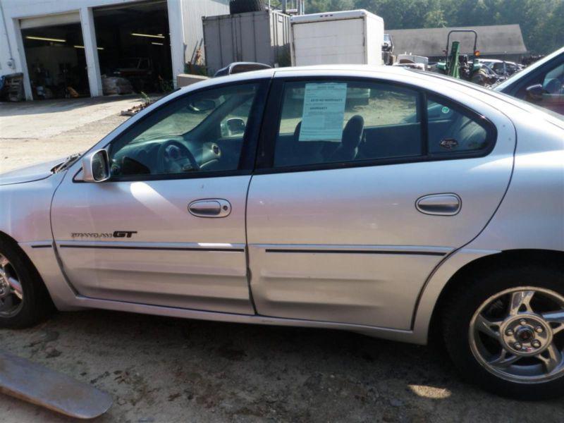 99 00 01 02 03 04 pontiac grand am lh left drivers used oem silver front door