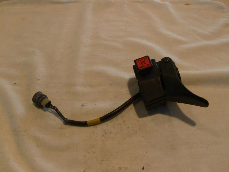 Vintage yamaha excel iii 340 kill switch assembly new 82k 82720 00