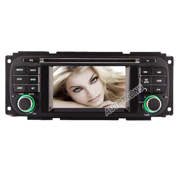 Autoradio car dvd gps navigation for jeep grand cherokee dodge chrysler wrangler