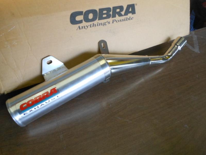 Nos honda 1991-1997 xr600 cobra exhaust muffler 7067