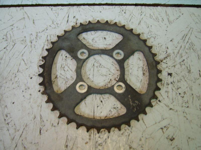 2003 suzuki lt 160 quad runner wheeler rear sprocket 39 tooth nice  good shape 