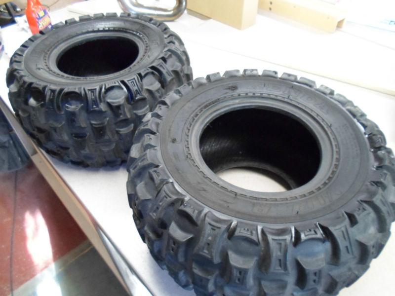 Kenda viper a/t 20x10.00-9   rear tire set - used on atv 250r -great desert tire