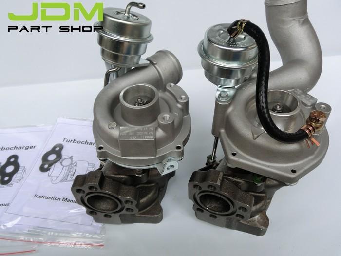 Twin turbo charger for 01-05 audi allroad 2.7t ajk are bes agb v6 53039880016/17