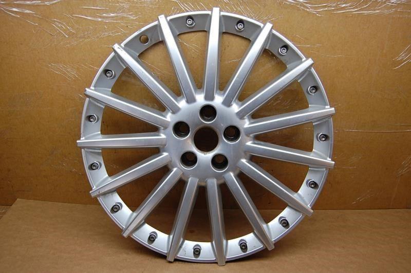 Jaguar xjr bbc aluminum wheel center scratches 20x9 3w9m1007aa