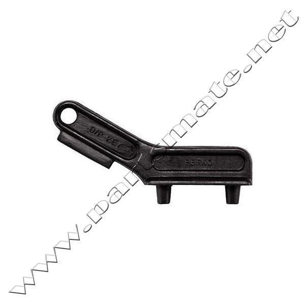 Perko 124878dp deck plate key / black plastic deck plate key