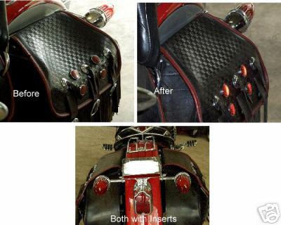 97-00 heritage springer flsts saddlebag lid supports - shapers liners