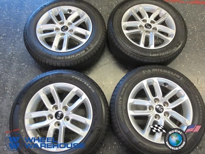 Four 2011-13 kia optima factory 16 wheels tires oem rims forte 74637