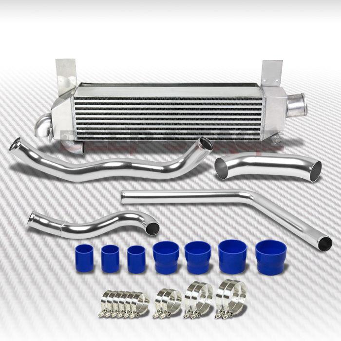 Bolt-on bar&plate turbo intercooler+piping 87-93 ford mustang v8 gt/lx/svt 5.0l