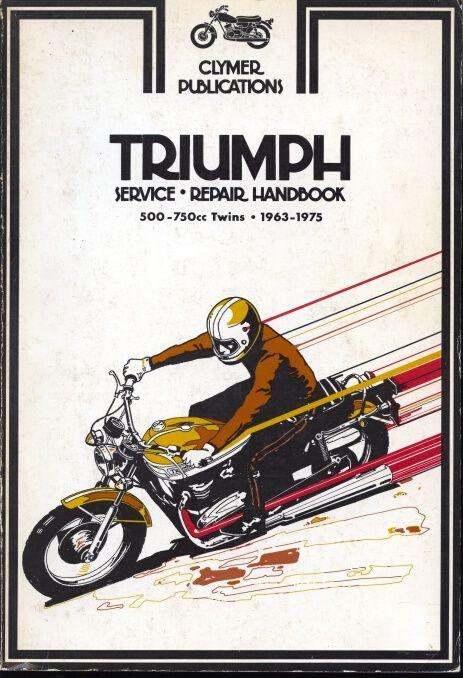 1963 - 1975 clymer service & repair handbook 500-750cc twins