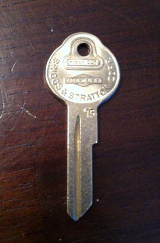 Nos oem briggs& stratton key blank for 1935-1948 nash with keyway groove 15