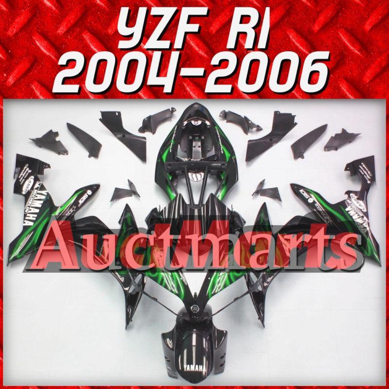 Fit yamaha yzf r1 04 05 06 yzfr1 2004 2005 2006 fairing kit bodywork c10 e17