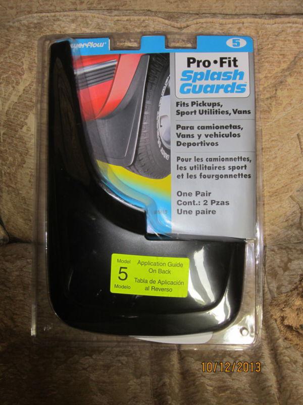 Pro fit splash guard #5 pick ups, suv, vans, new in pack