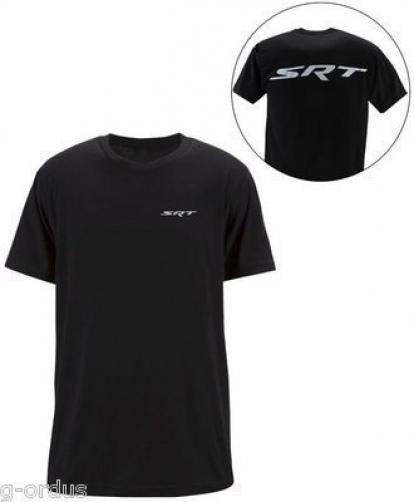 New chrysler dodge jeep srt size large xl or xxl 100% cotton black mens shirt!