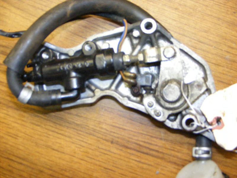 85 kawasaki zl900a elimanator rear brake master cylinder and bracket