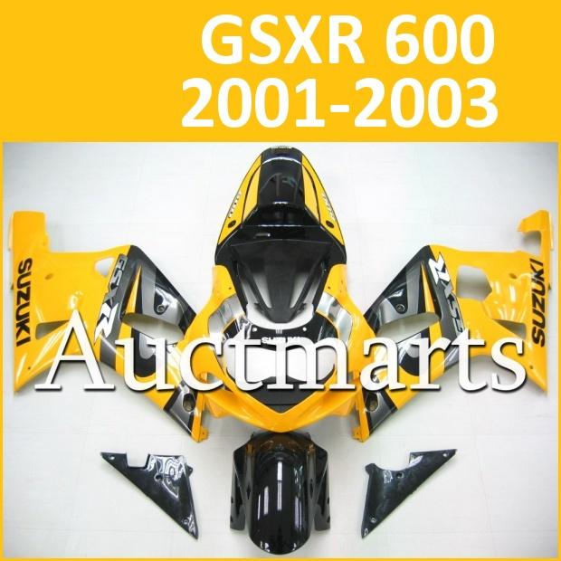 Fit suzuki 01 02 03 gsxr 600 gsx-r600 2001 2002 2003 fairing k1 bodywork b13 a15