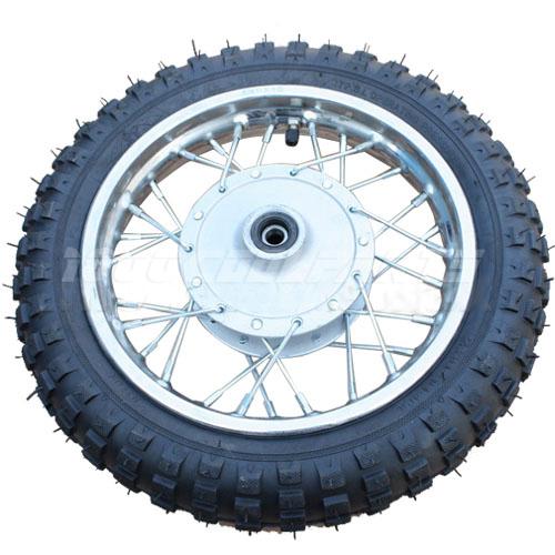 White 10" front rim wheel honda xr50 crf xr 50 110cc pit dirt bikes