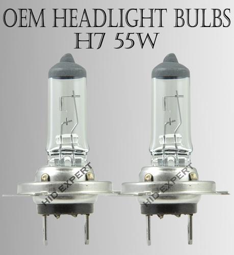 H7 dot 55w high/low beam/fog oem stock clear light bulbs free ship  c2